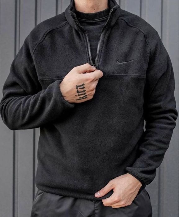 Топова фліска флісова кофта Nike чоловіча. Осінь-зима