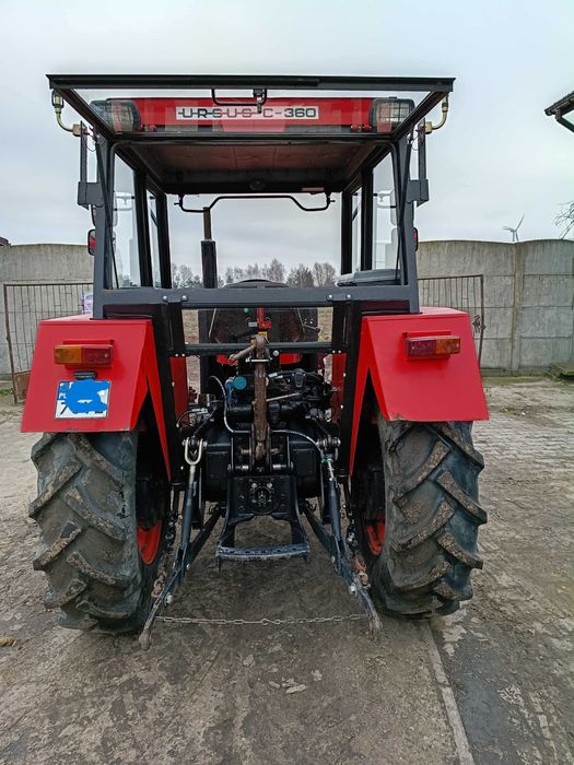 Ursus C360 Wspomaganie kierownicy, wzmocniony podnośnik, przedni TUZ