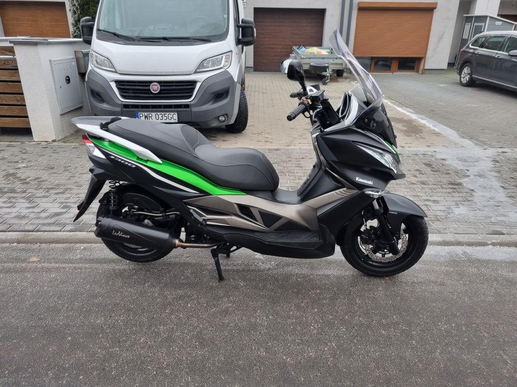 Kawasaki J300 ABS 2014 rok, ZADBANY, FILM 4K Transport pod dom