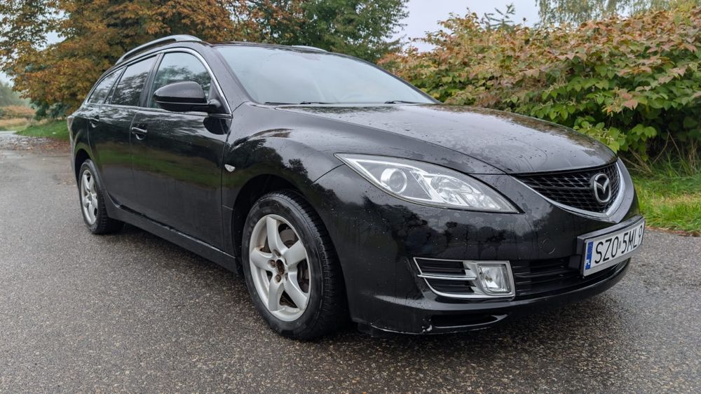Mazda 6 / kombi / diesel / super stan / czarna /