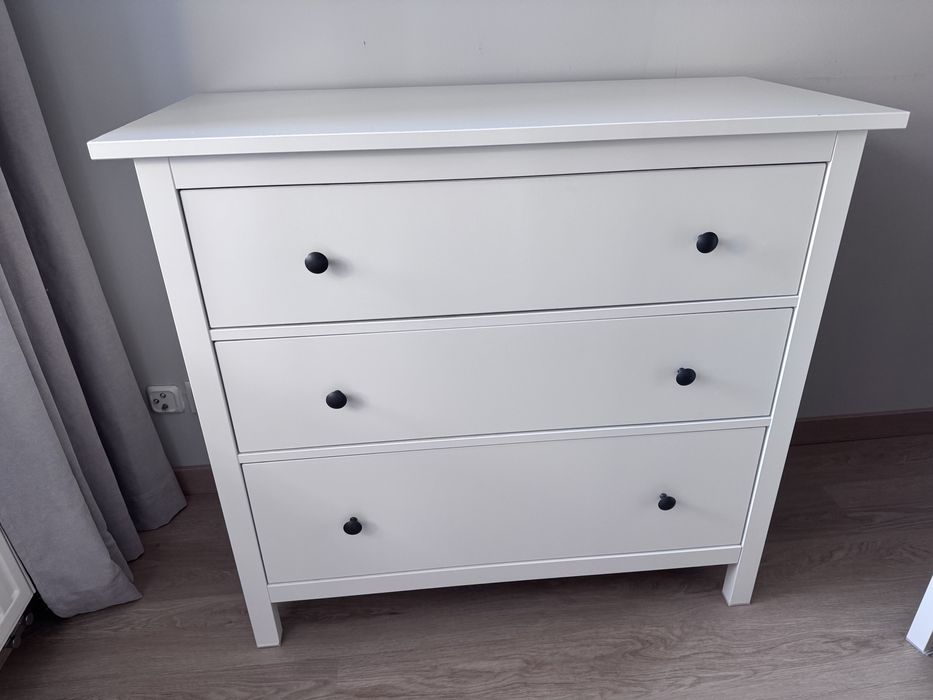 Biała Komoda Hemnes