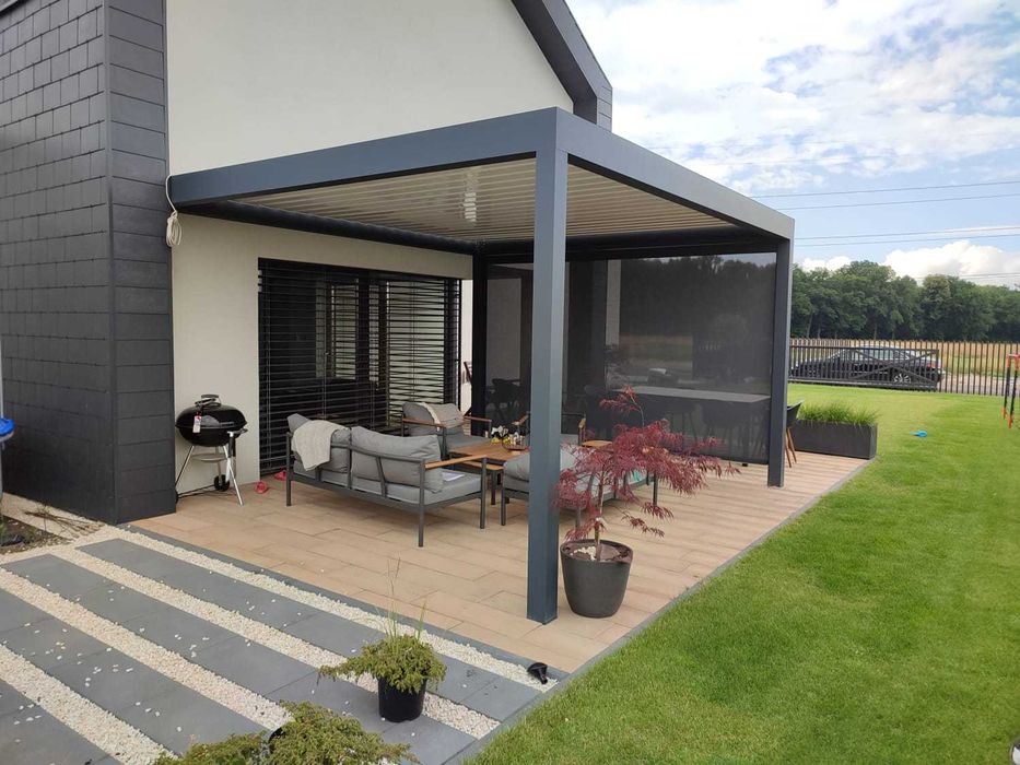 Pergola ALUMINIOWA Premium firmy Luxbor, Śląsk