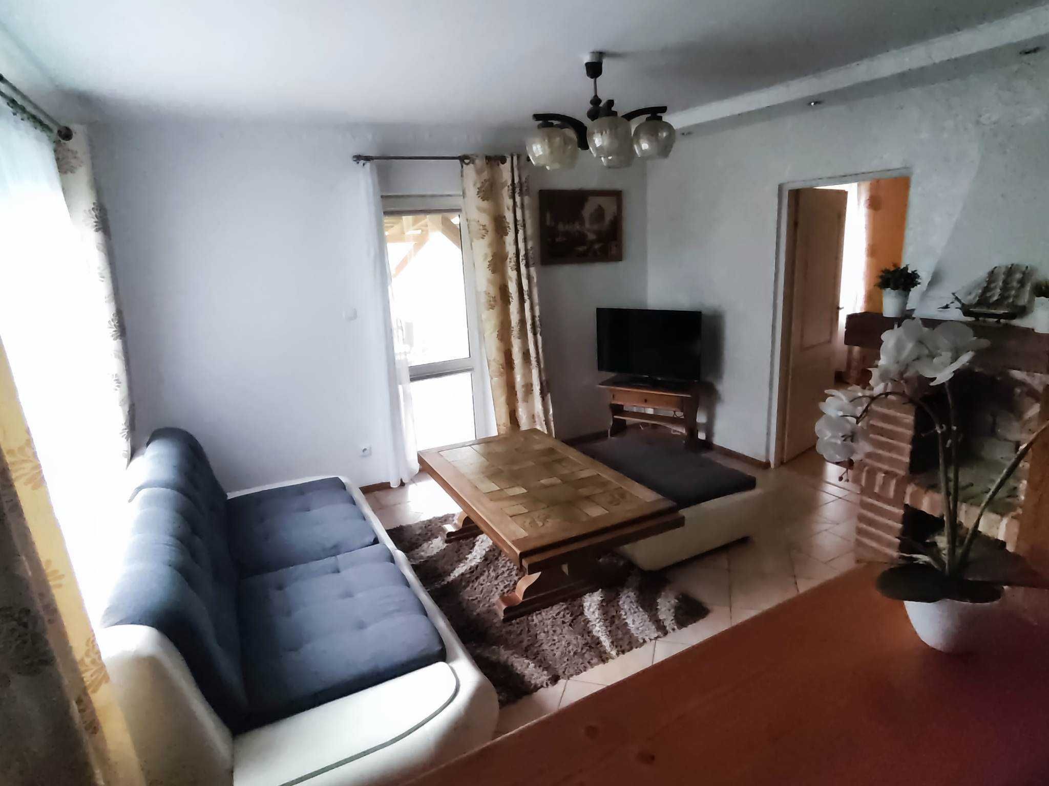 Domek 4 5 6 os.z kominkiem (dodatkowo balia) apartament Dowspuda rower