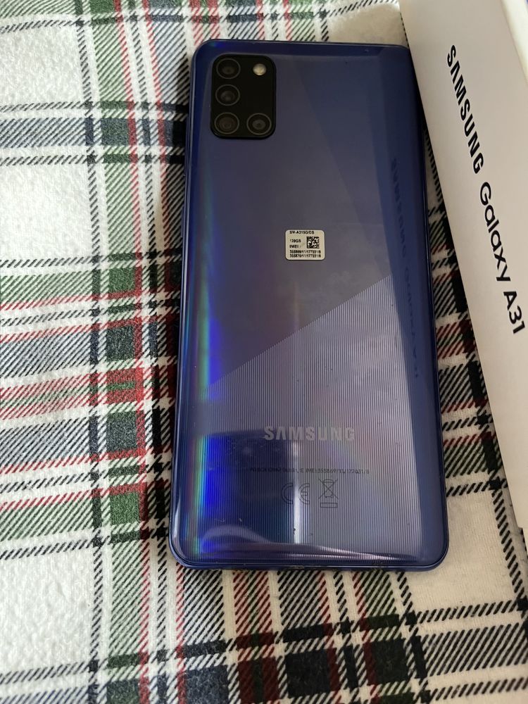 Samsung A31 - azul