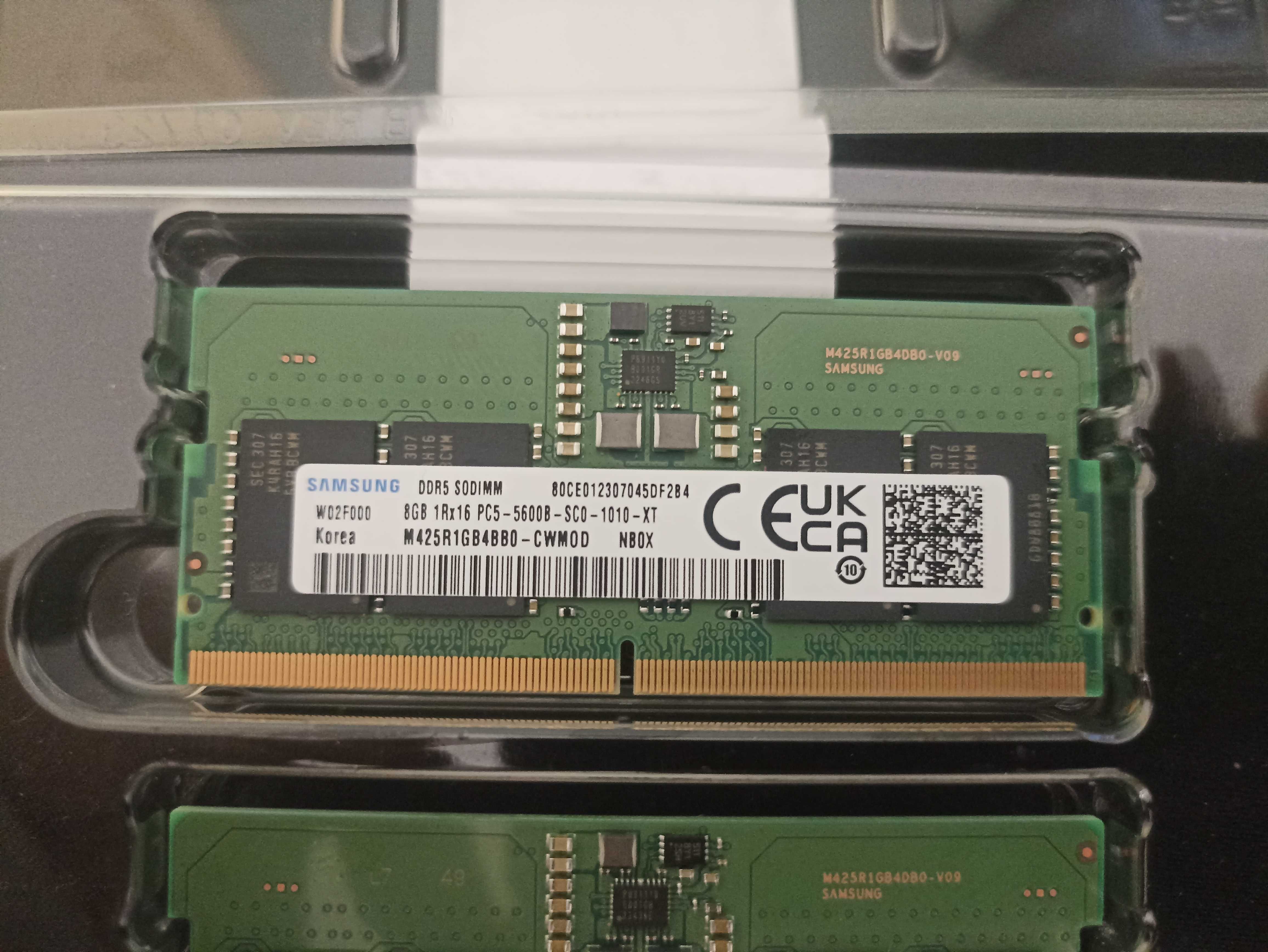 Memória Laptop SODIMM DDR5 5600 Mhz 16Gb (2 x 8Gb)