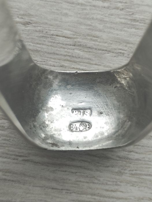 Антикварні Срібні цукрові щипці кінця XIX століття