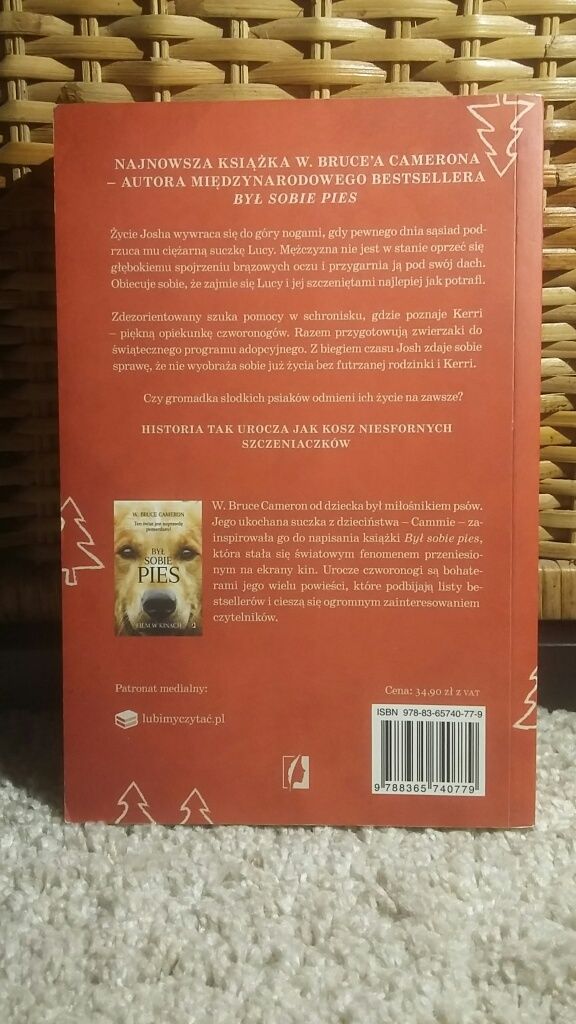 Książka "Psiego najlepszego czyli Był sobie pies .. "W. Bruce Cameron