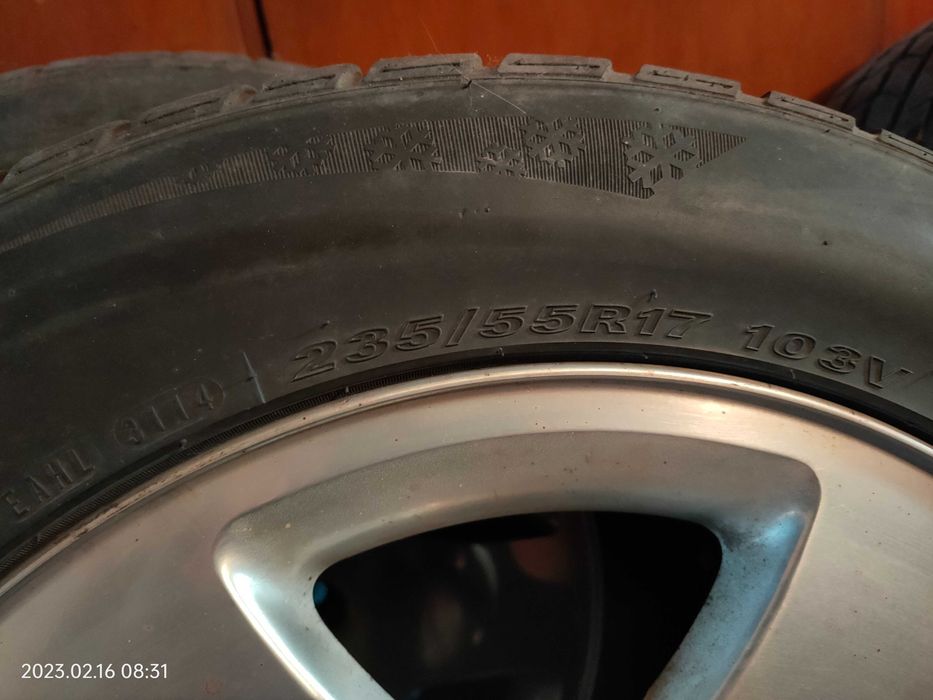 Opony  zimowe NEXEN + Felgi Audi 235/55/R17