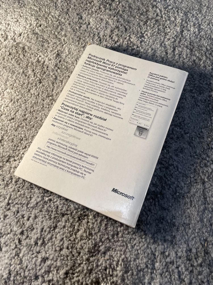 Praca z programem microsoft word 97 książka