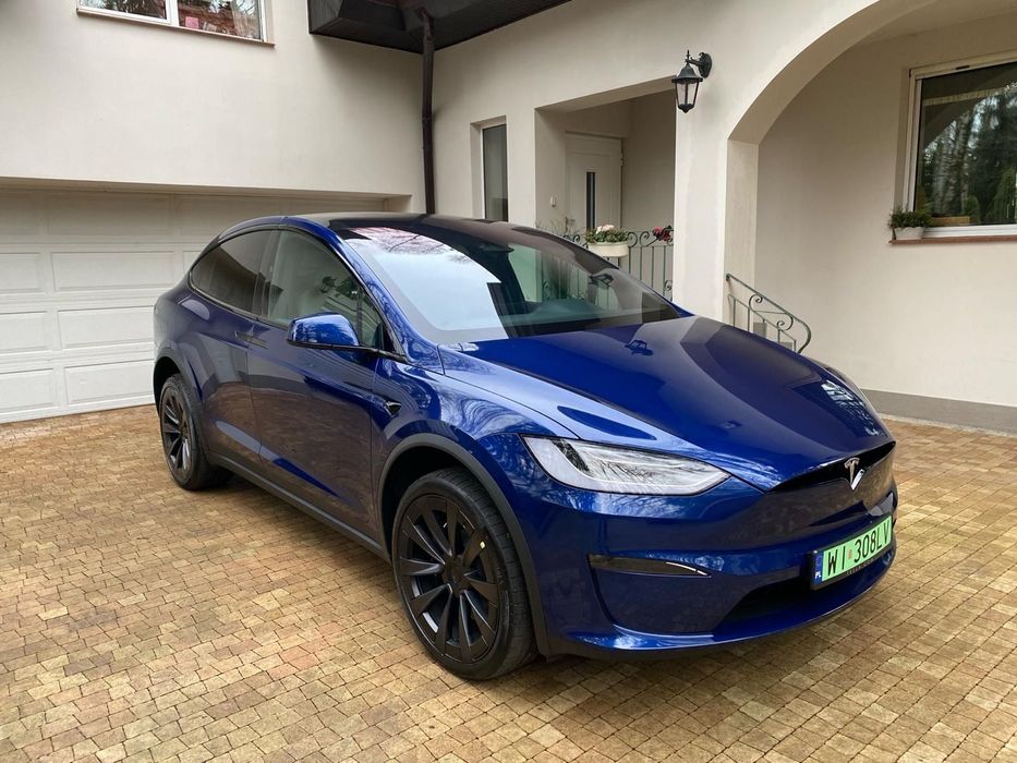 Tesla Model X Pierwszy właściciel, niski przebieg, stan idealny, bezwypadkowy