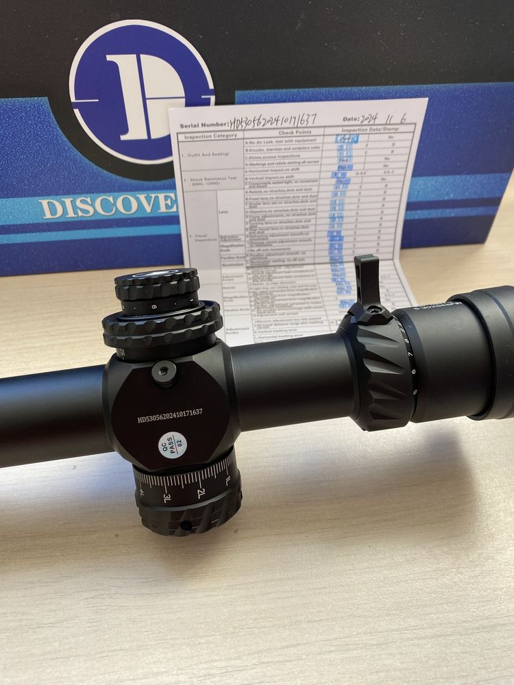 Оптичний приціл Discovery HD GEN 2  5-30x56SFIR (34мм)