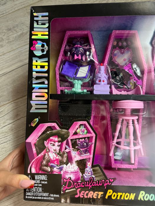Monster High Draculawra Secret Potion Room Drakula Akcesoria dla lalki