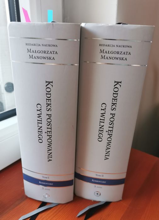 Kodeks Postępowania Cywilnego - komentarz, T. 1 i T. 2, red Manowska,
