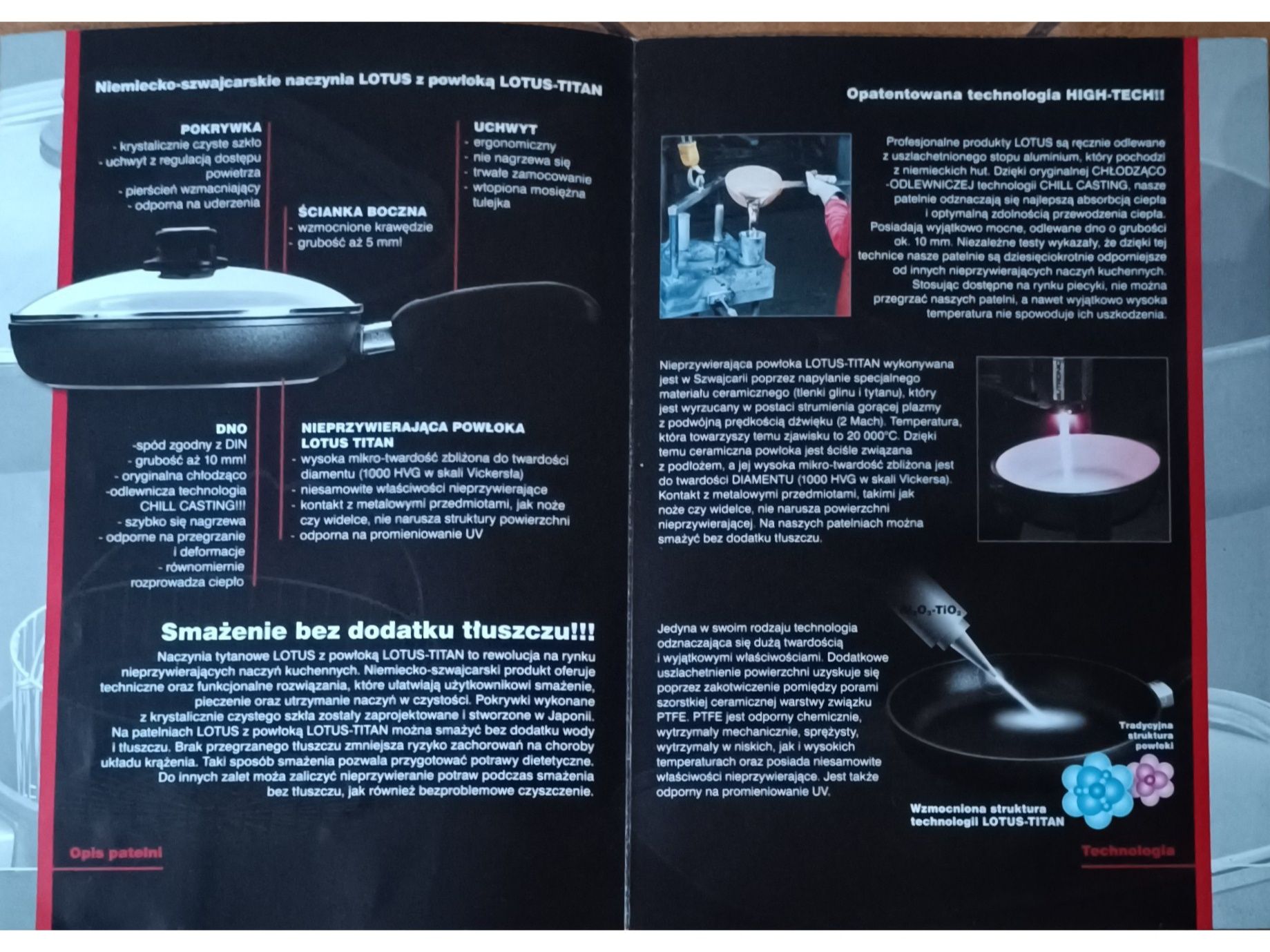 Nowa Ekskluzywna Wysoka 6 L Zapiekanka Lotus + drugie