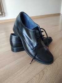 Buty komunijne chłopięce  czarne rozmiar 31
