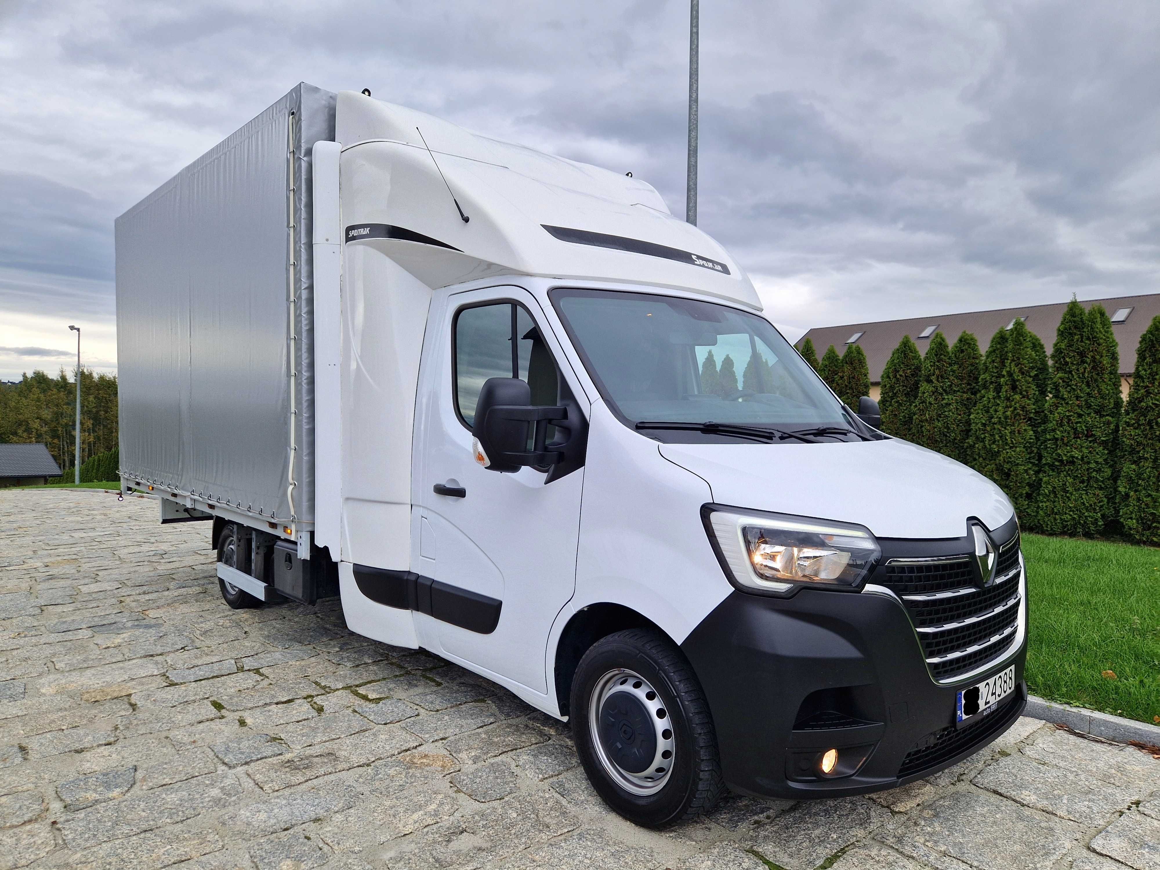 Renault Master Spojtrak Wejkama Międzynarodówka Kurnik 2xAKU Poduszki
