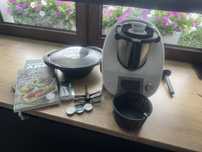 Thermomix 5, tm5, pelny zestaw, cook-key, ksiazki, dodatkowe nosniki