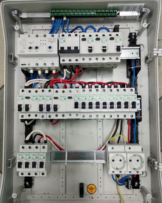 Электрик. Подключение резервного питания. Разводка электрики