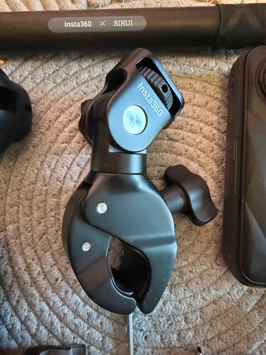 Insta 360 X5 + akcesoria - 256GB | Invisible Selfie Stick | Clamp