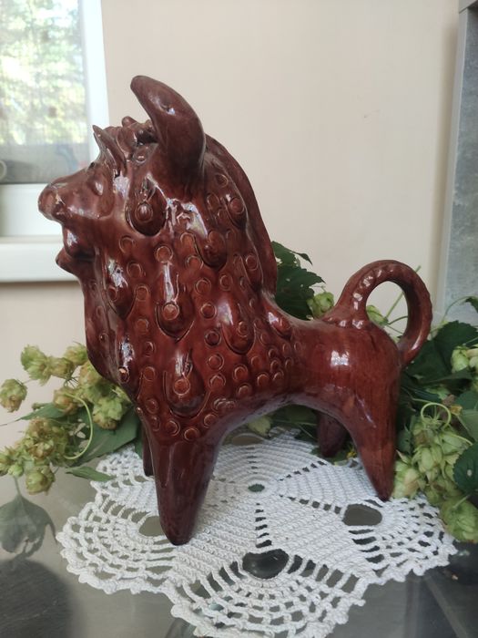 Керамика Украины, Васильковская майолика,Дивные звери,Опошня, куманец