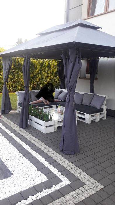 Komplet z palet + altana 4x3