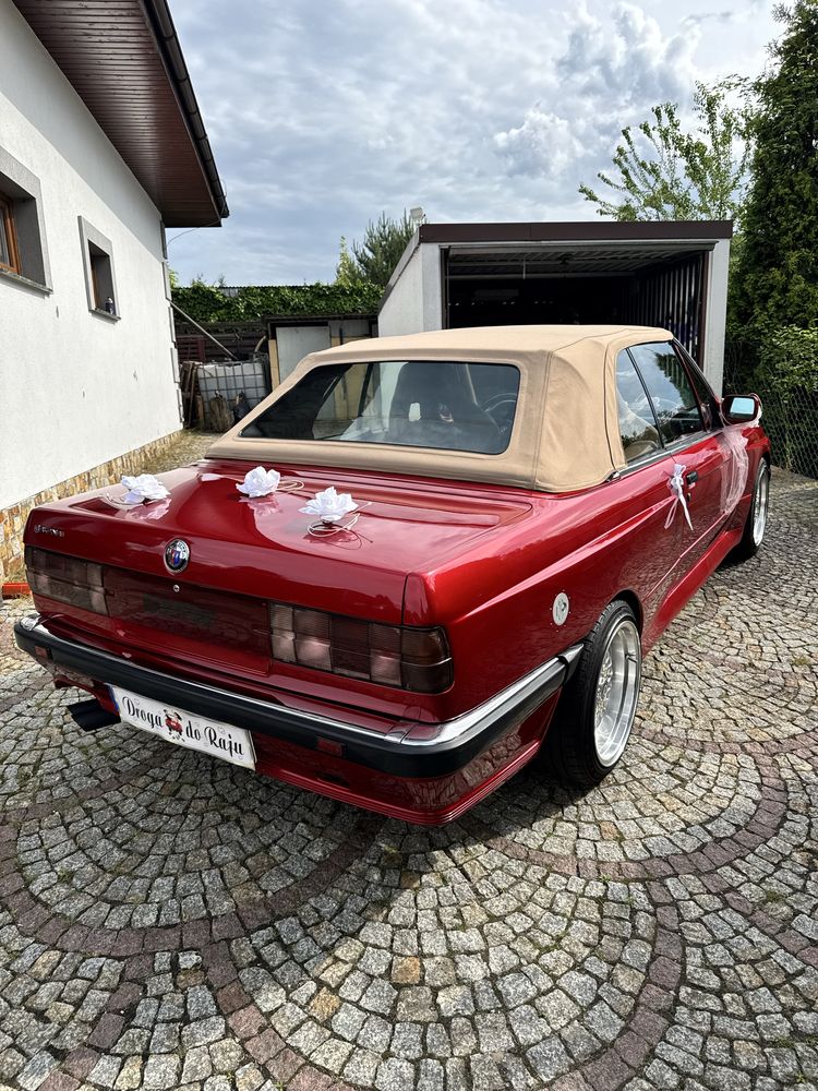 Samochód do ślubu, auto wesele bmw e30 M3