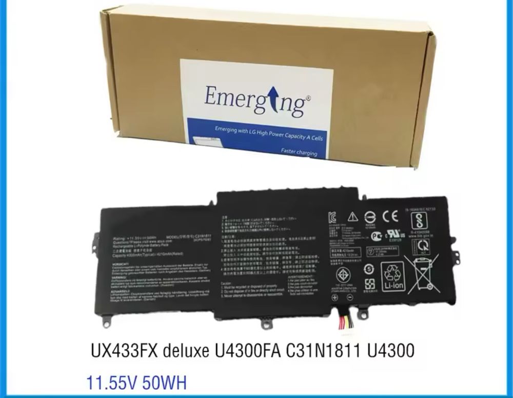Asusu Zenbook 14 UX433FA, C31N1811,Bx433fn,C31PoJ5, UX433FQ 0B200