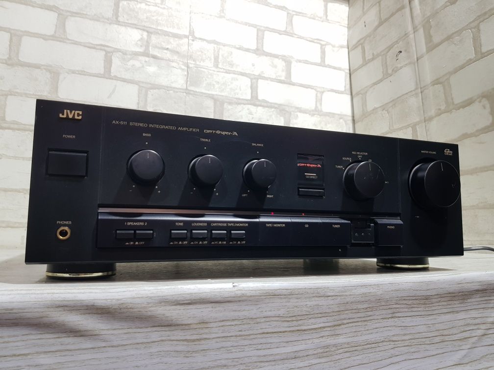 Стерео підсилювач JVC AX-511BK, 2x120 Вт, б/у з Німеччини