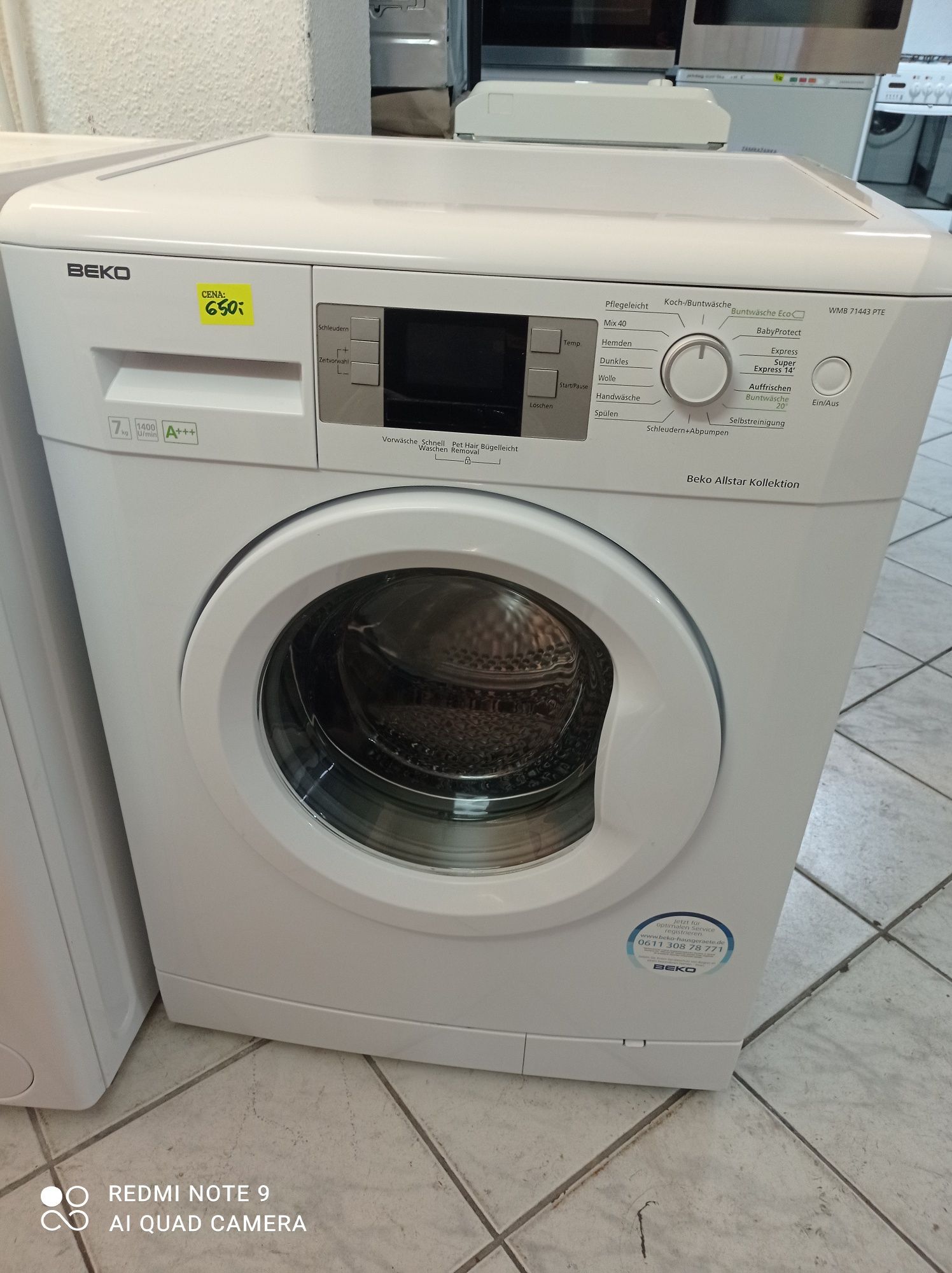 Pralka Beko 7kg! Gwarancja i transport w cenie ‼️