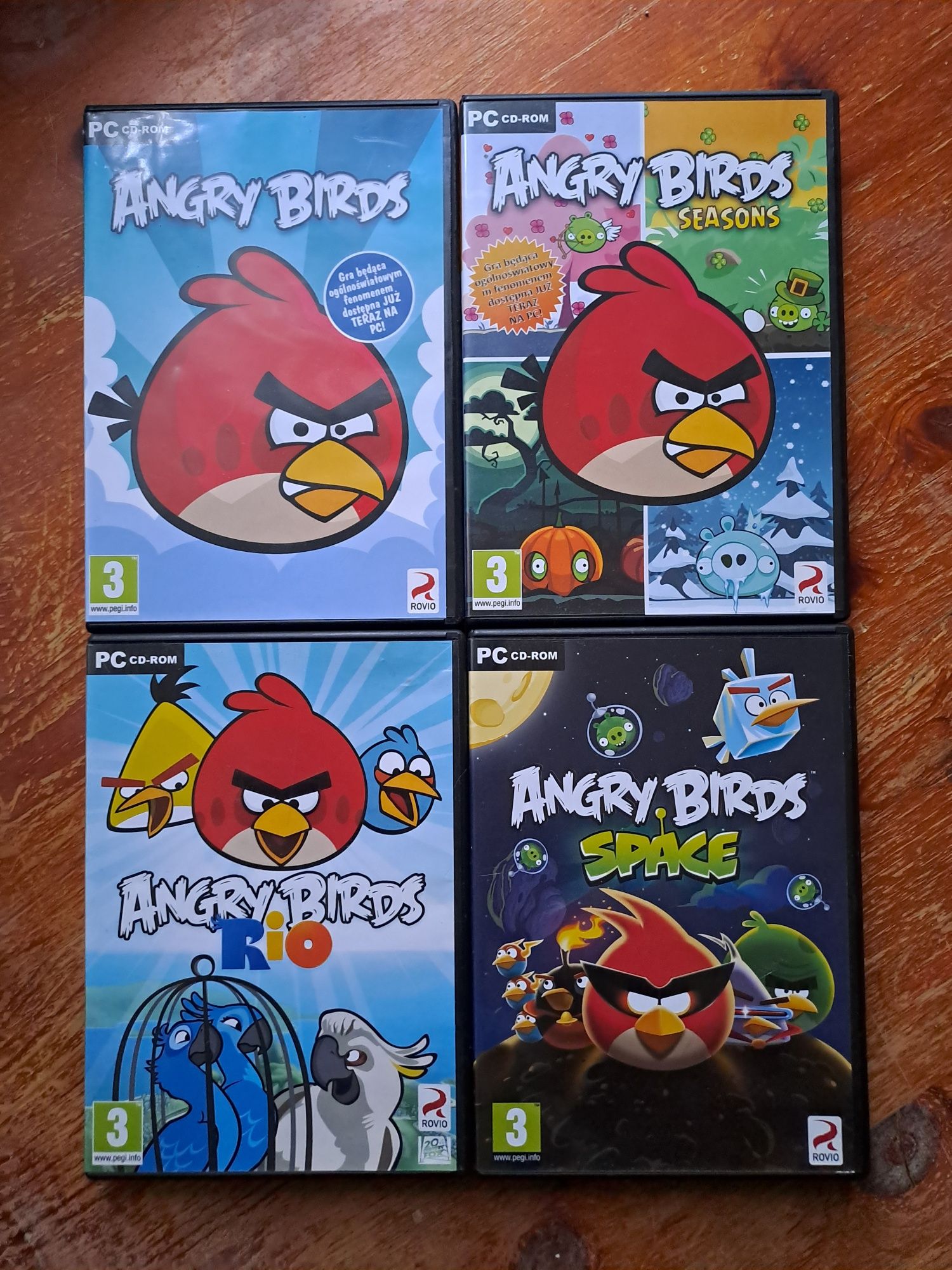 Angry Birds PC - pakiet 4 gier