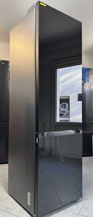 OUTLET nowa Lodówka Samsung RB38C7B5D22 Bespoke czarne szkło 203 cm F3