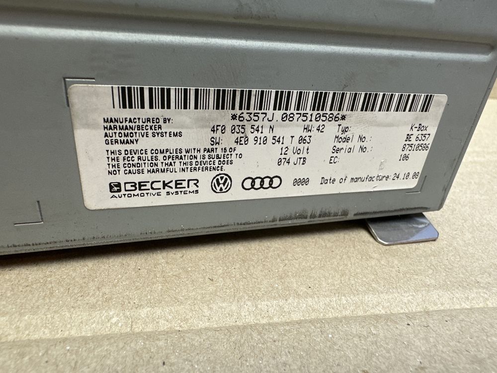 Moduł tuner Audi A4 B8 A6 C6