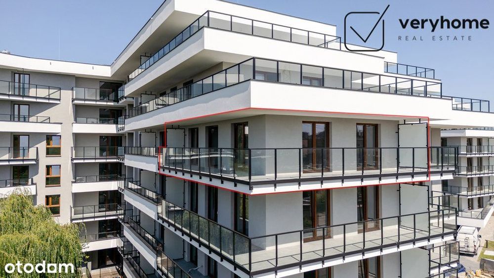 Zakrzówek – IV piętro, 3 pokoje + taras 32m2 !