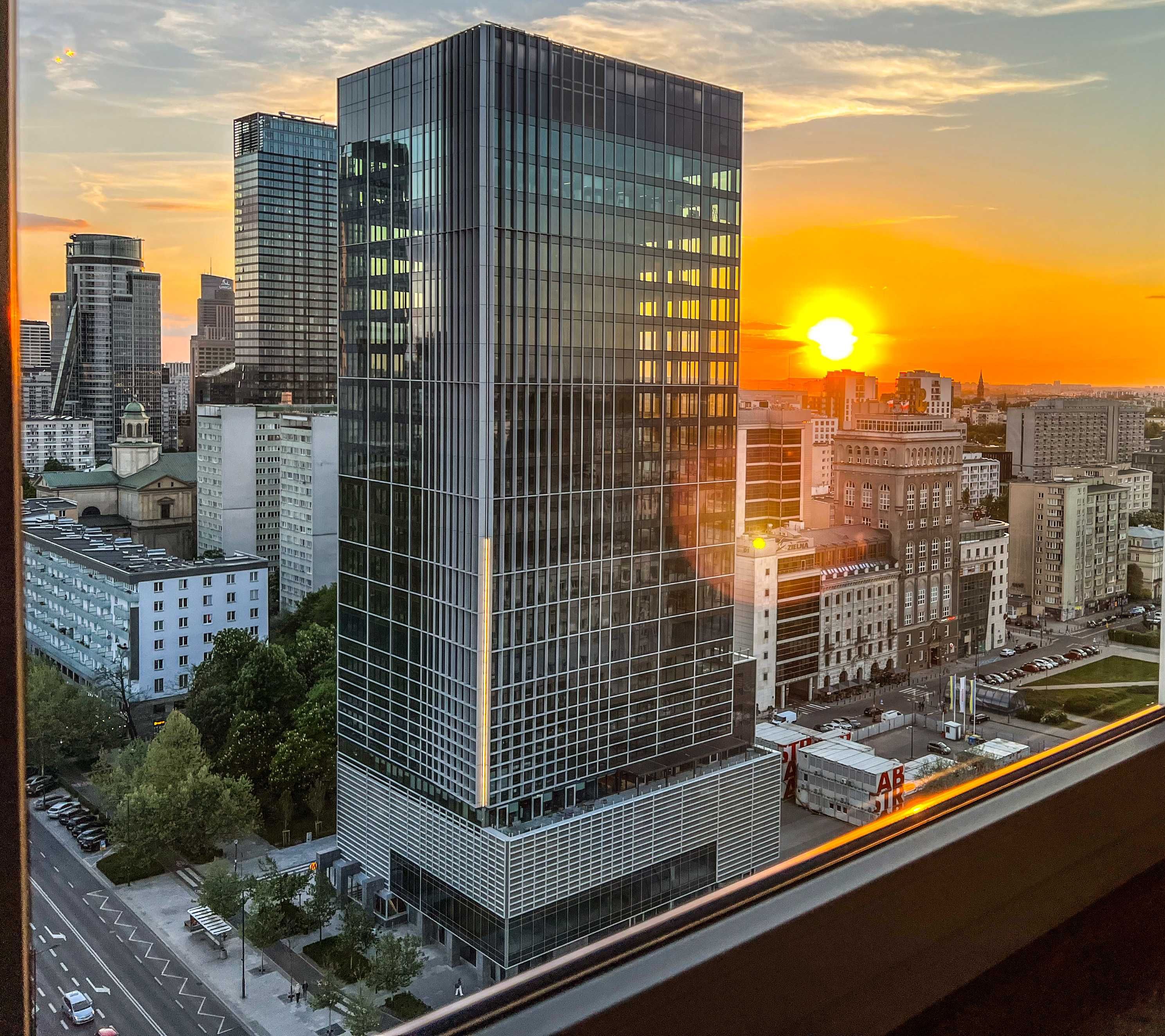 Studio FRANCESCO !! NIESAMOWITY widok !! 19 piętro !! CENTRUM Warszawa