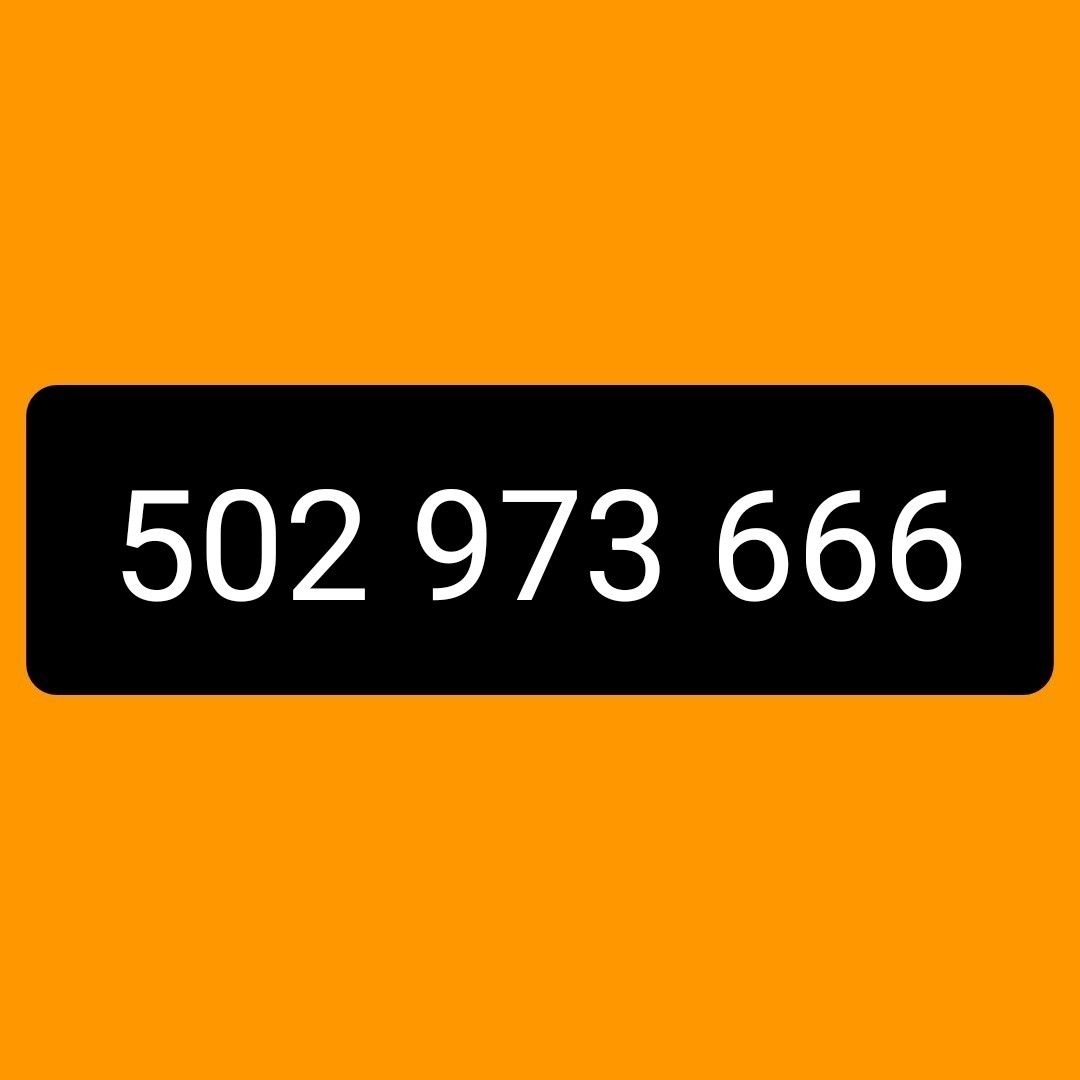Złoty numer 502.973.666