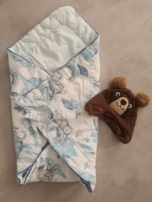 Rożek niemowlęcy bawełniany Pepi