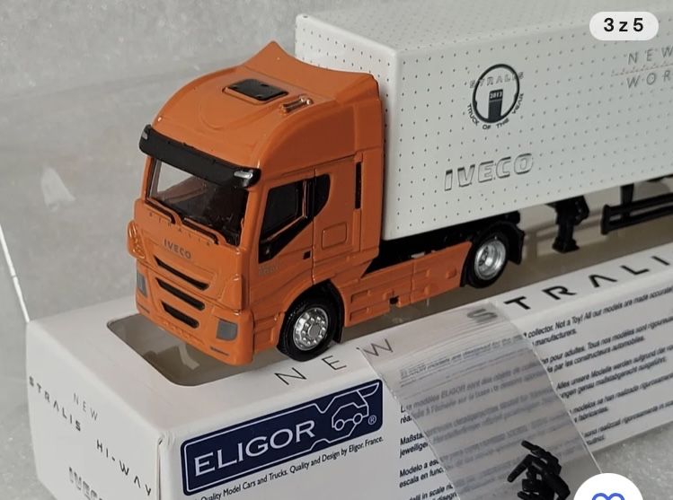 Model Iveco Stralis 1/87 Eligor Nowy!