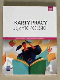 Karty pracy; język polski 1