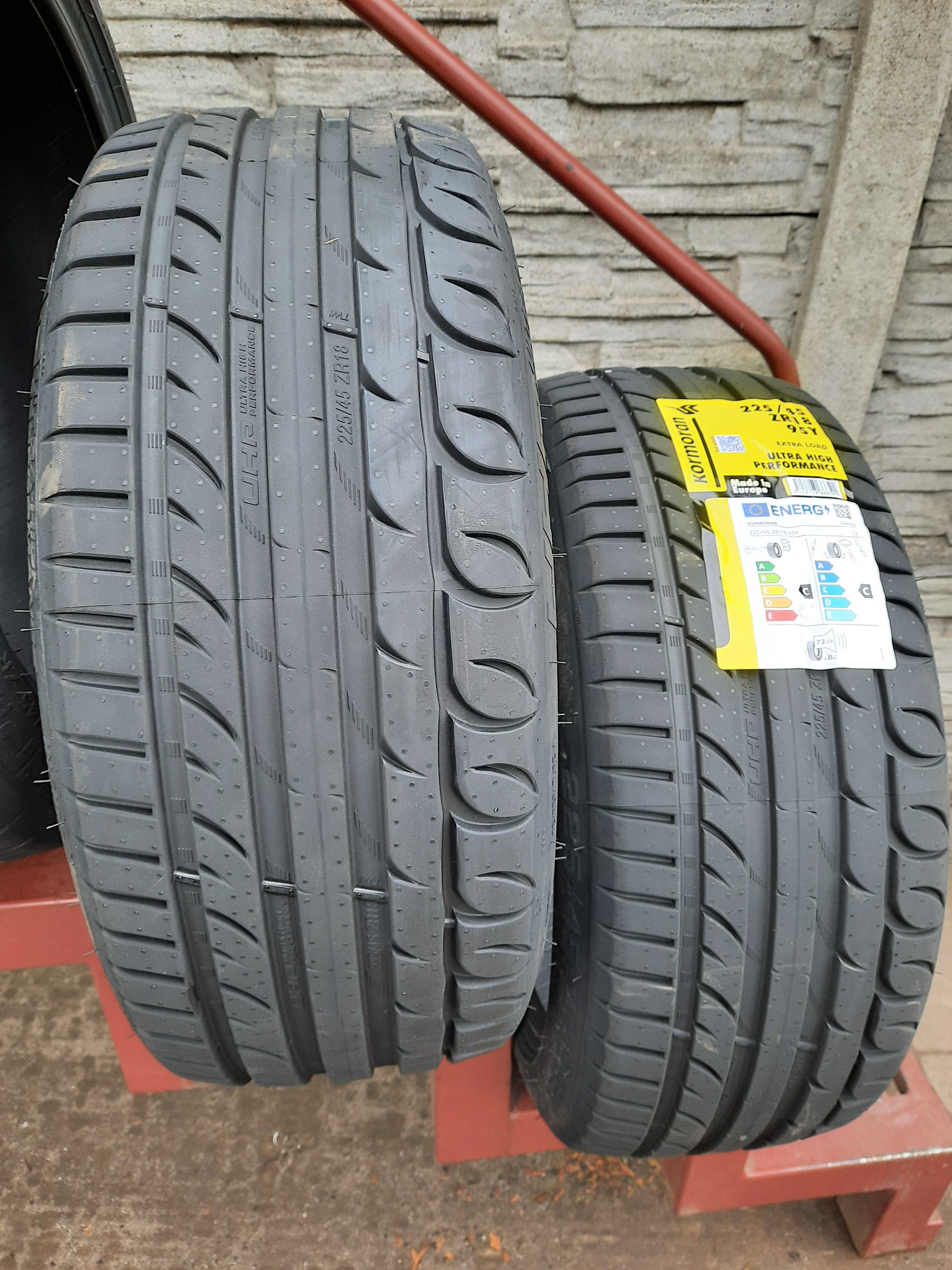 4 Opony letnie NOWE 225/45 R18 Kormoran UHP Montaż i wyważenie Gratis!