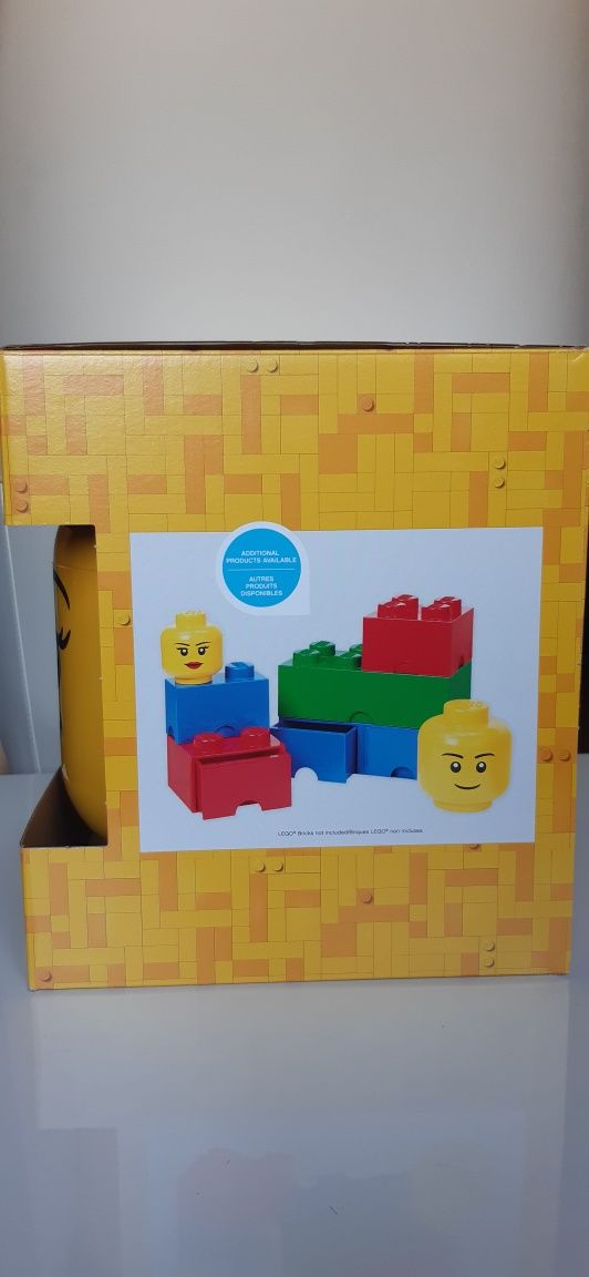 LEGO® pojemnik rozmiar L głowa minifigurki