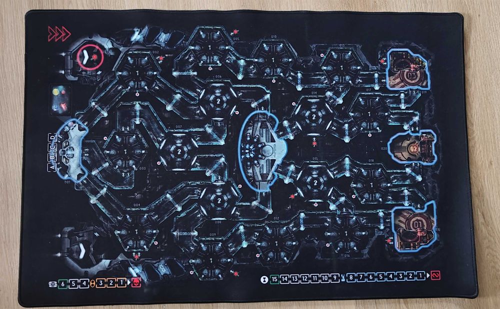 Mata do gry planszowej Nemesis w stanie BDB-