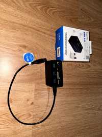 Logilink Hub 3 Portas Usb 3.0 + Leitor de Cartões