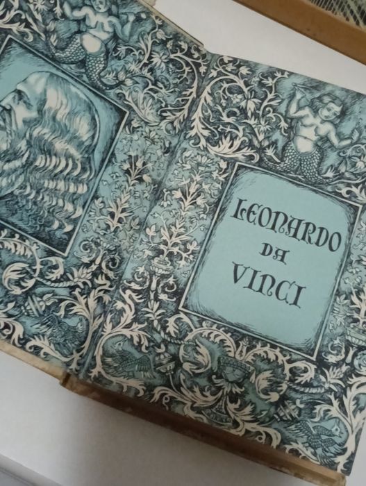 Livro Leonardo Da Vinci  de 1958