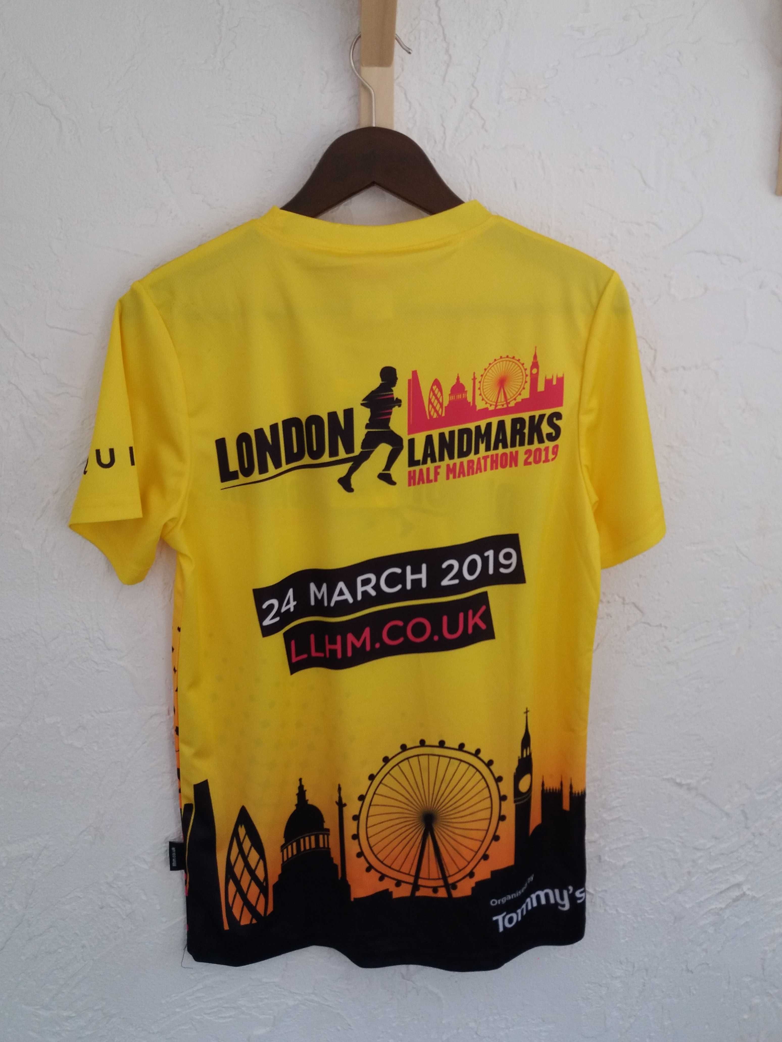 NOWY T-shirt London Landmarks Half Marathon 2019 Półmaraton Londyn S