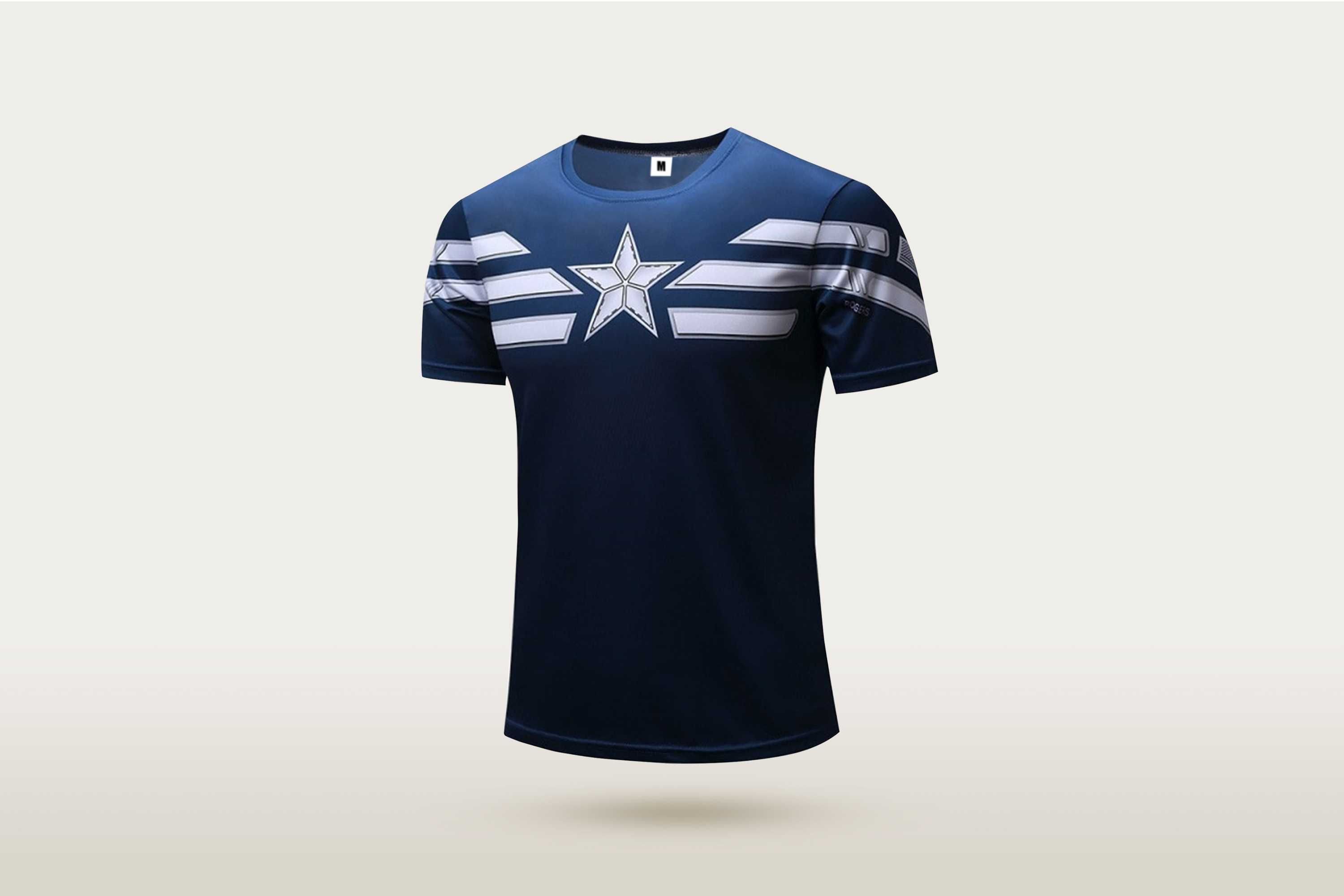 T-shirt com tema da Marvel – Tamanho M