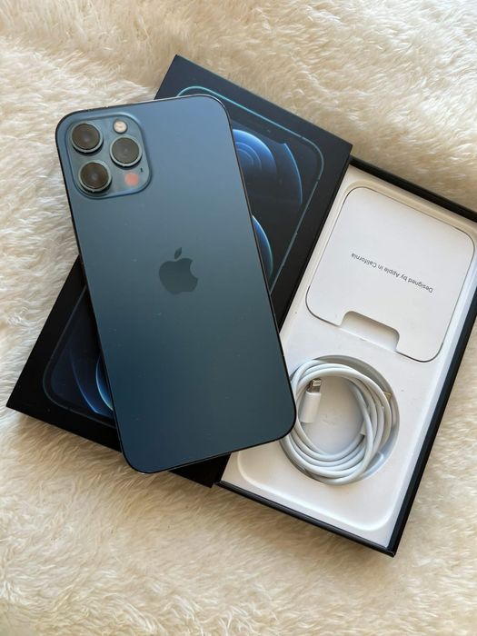 iPhone 12 Pro Max 128GB*Kolor Pacyfic Blue*Stan Wzorowy*