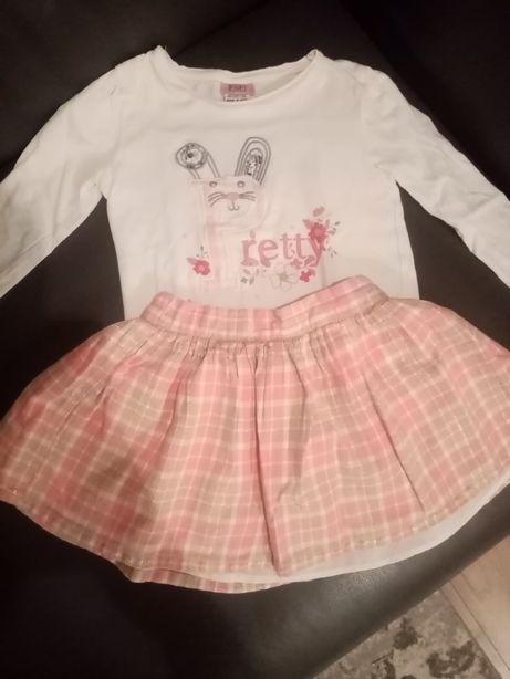 Koszulka i Spódnica F&F roz. 92