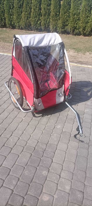 Riksza ,przyczepka rowerowa dwuosobowa