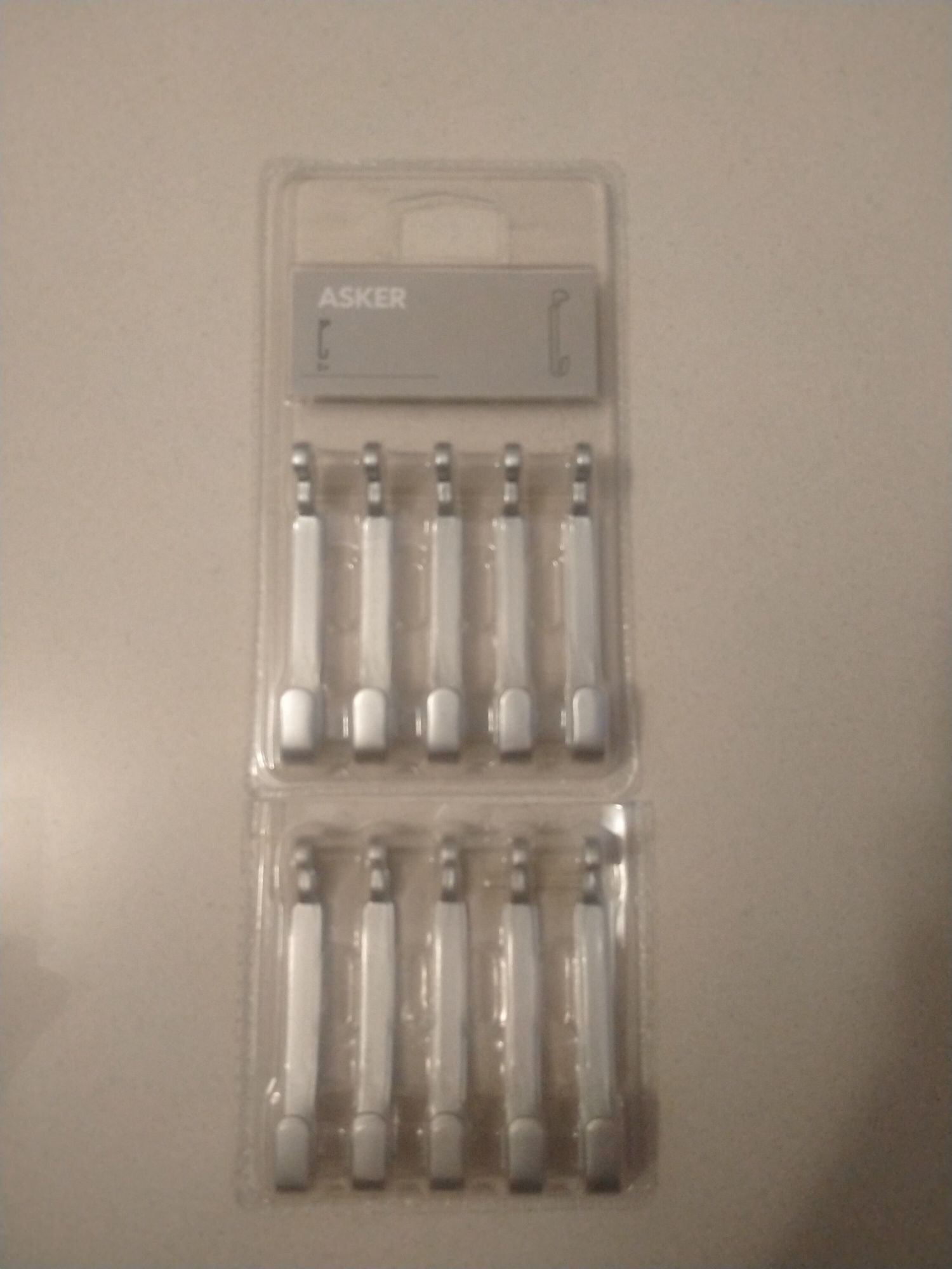 Haczyki IKEA ASKER Nowe