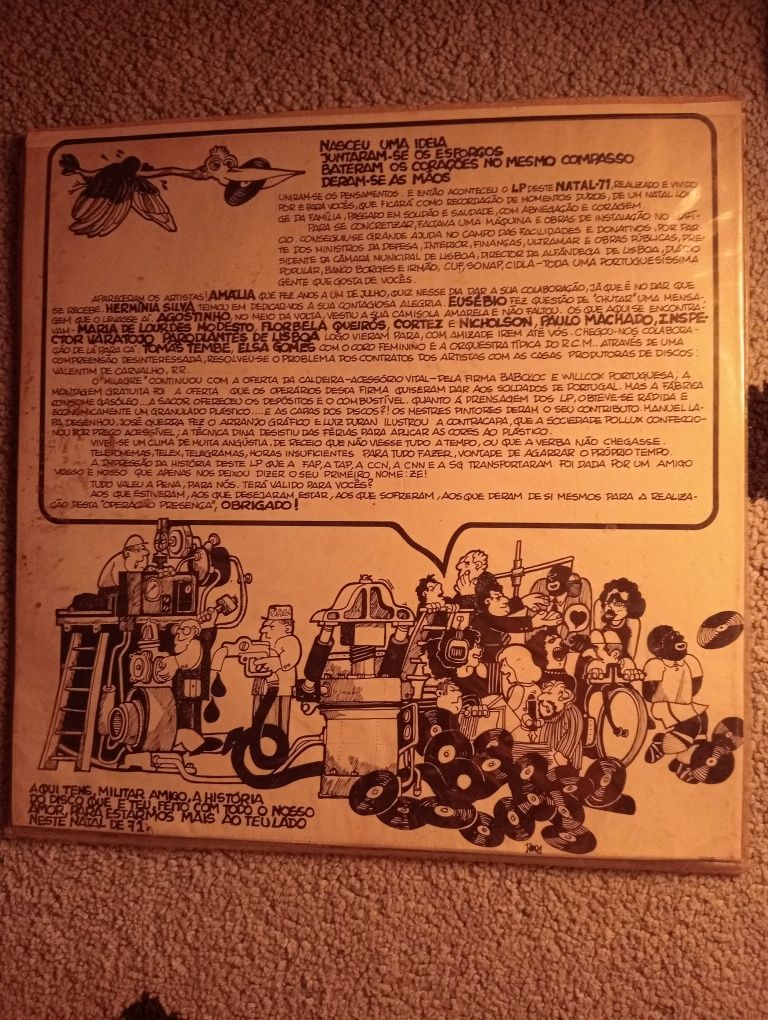 Disco vinil edição limitada 1971